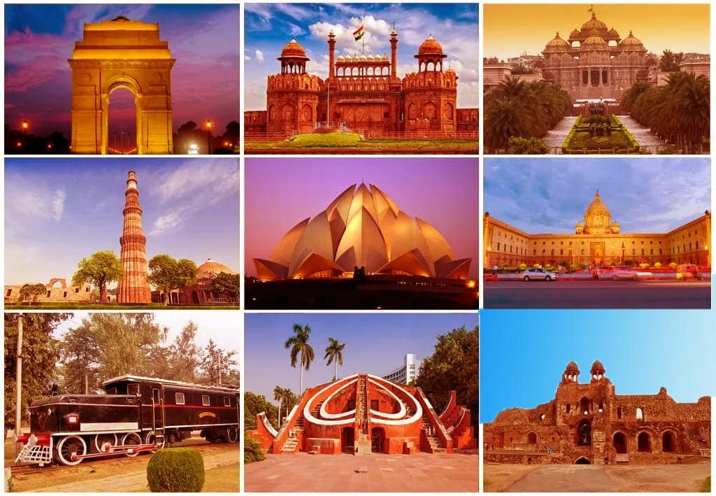 top 10 famous tourist places in Delhi