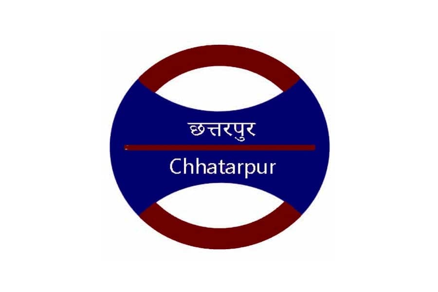 chhatarpur metro station
