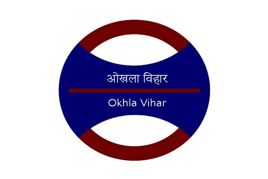 okhla metro station