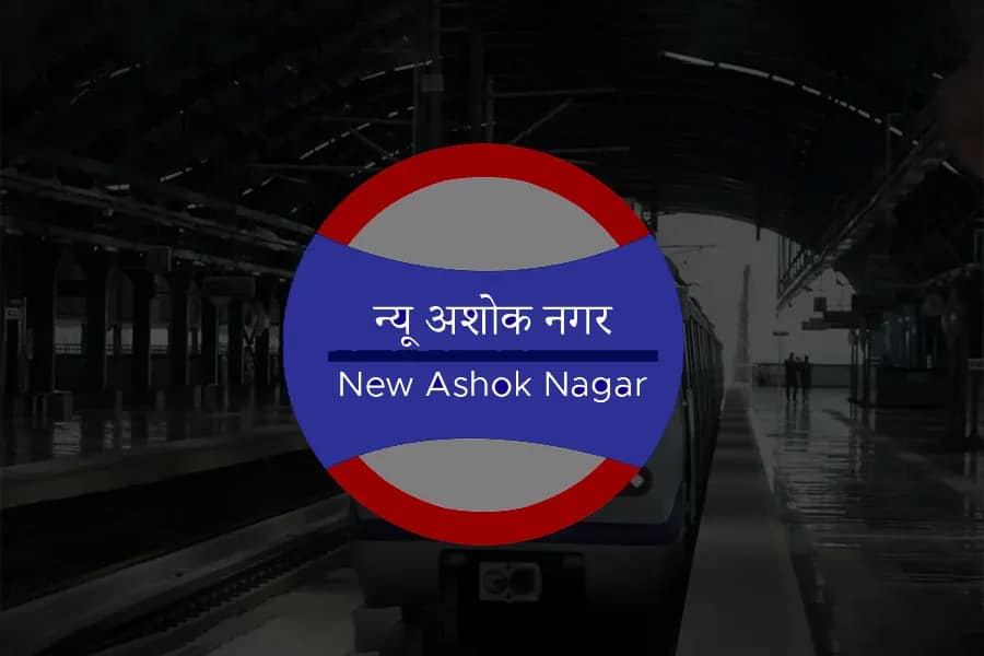 New Ashok Nagar Metro Station