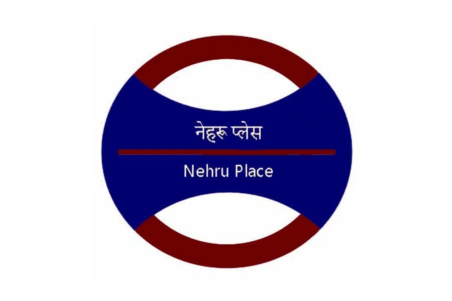 nehru place metro station
