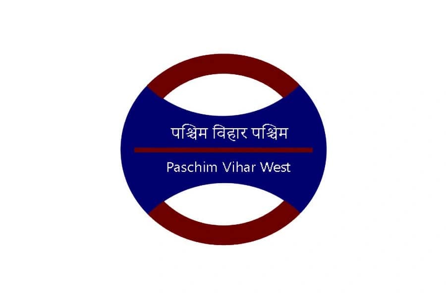 paschim vihar west metro station