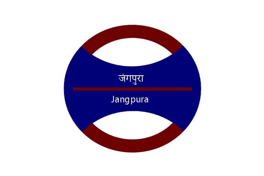Jangpura Metro Station